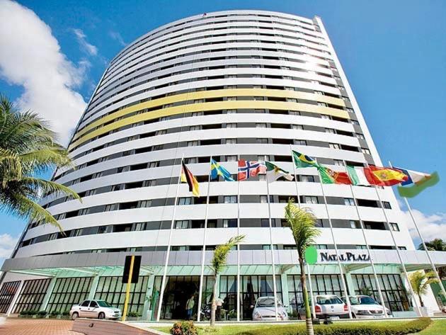 Suites Natal Plaza 4 Estrelas - Vista Mar - Ponta Negra 外观 照片