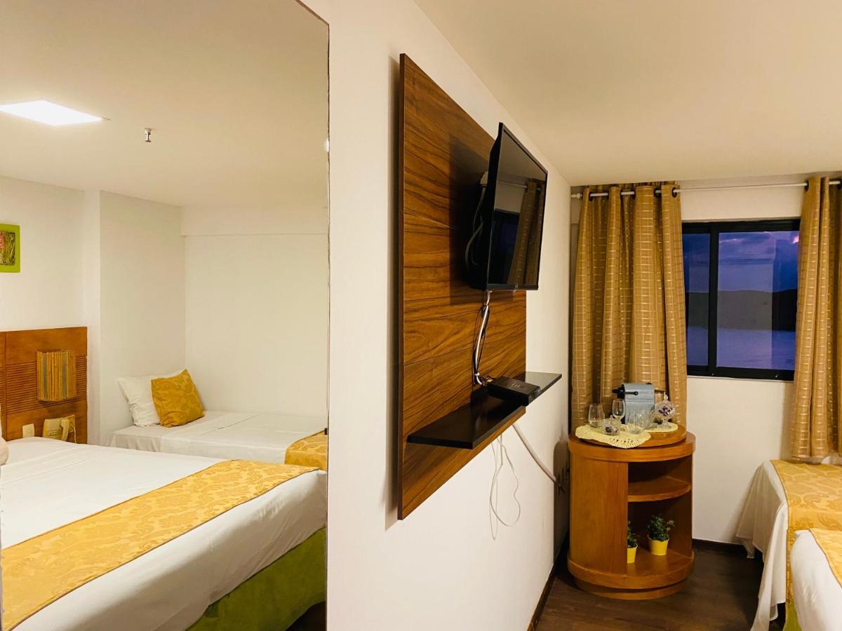 Suites Natal Plaza 4 Estrelas - Vista Mar - Ponta Negra 外观 照片